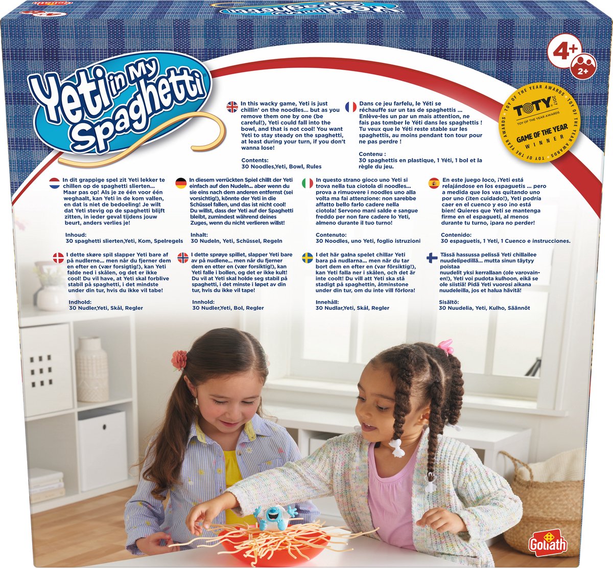 Goliath Yeti In My Spaghetti - Actiespel - Kinderspel - Spannend - Behendigheidsspel