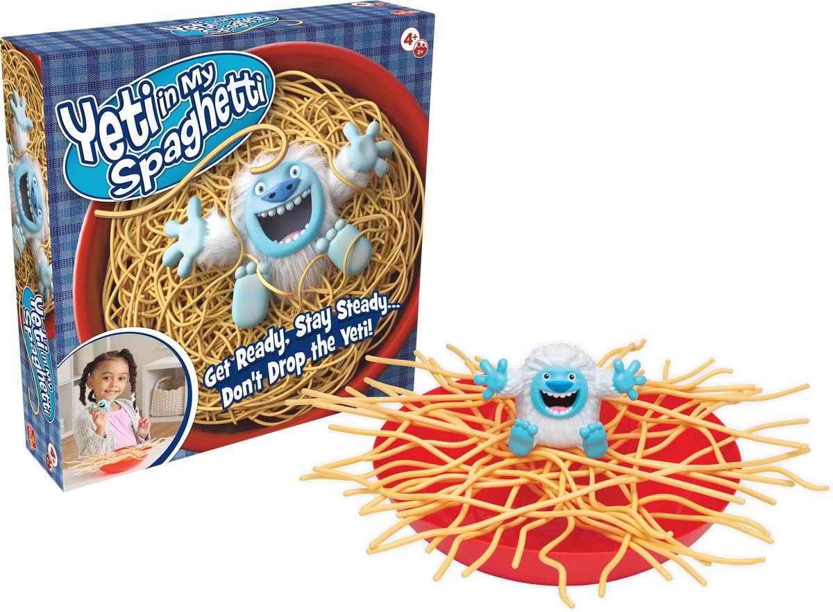 Goliath Yeti In My Spaghetti - Actiespel - Kinderspel - Spannend - Behendigheidsspel