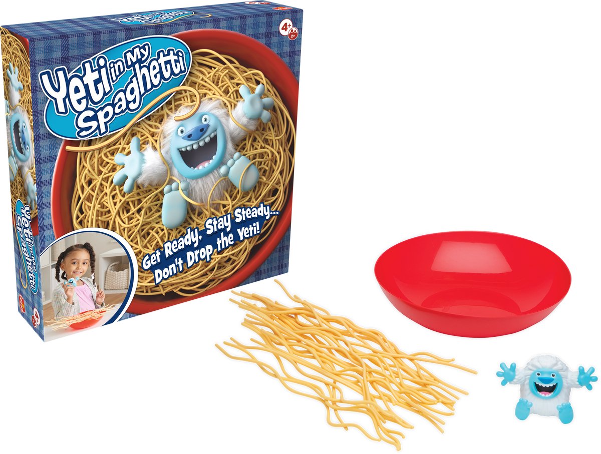 Goliath Yeti In My Spaghetti - Actiespel - Kinderspel - Spannend - Behendigheidsspel