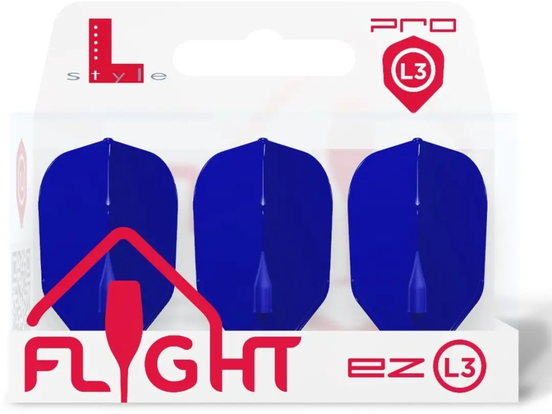 L-Style Champagne Flight EZ L3 Shape Blauw FP1303 - 3 Stuks