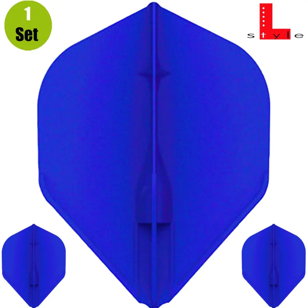 L-Style Champagne Flight EZ L3 Shape Blauw FP1303 - 3 Stuks