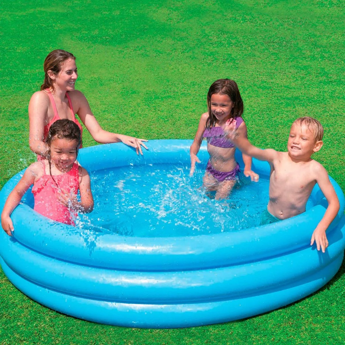 Intex Crystal Blue Opblaaszwembad 114cm x 25cm