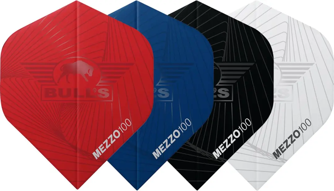 Bull's Bundle of Steel Steeltip Dartset - 4 Stuks (21g/22g/23g/24g) - Zilver