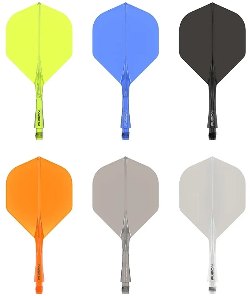 Winmau Fusion Neon Orange Dart Flights - 3 Stuks