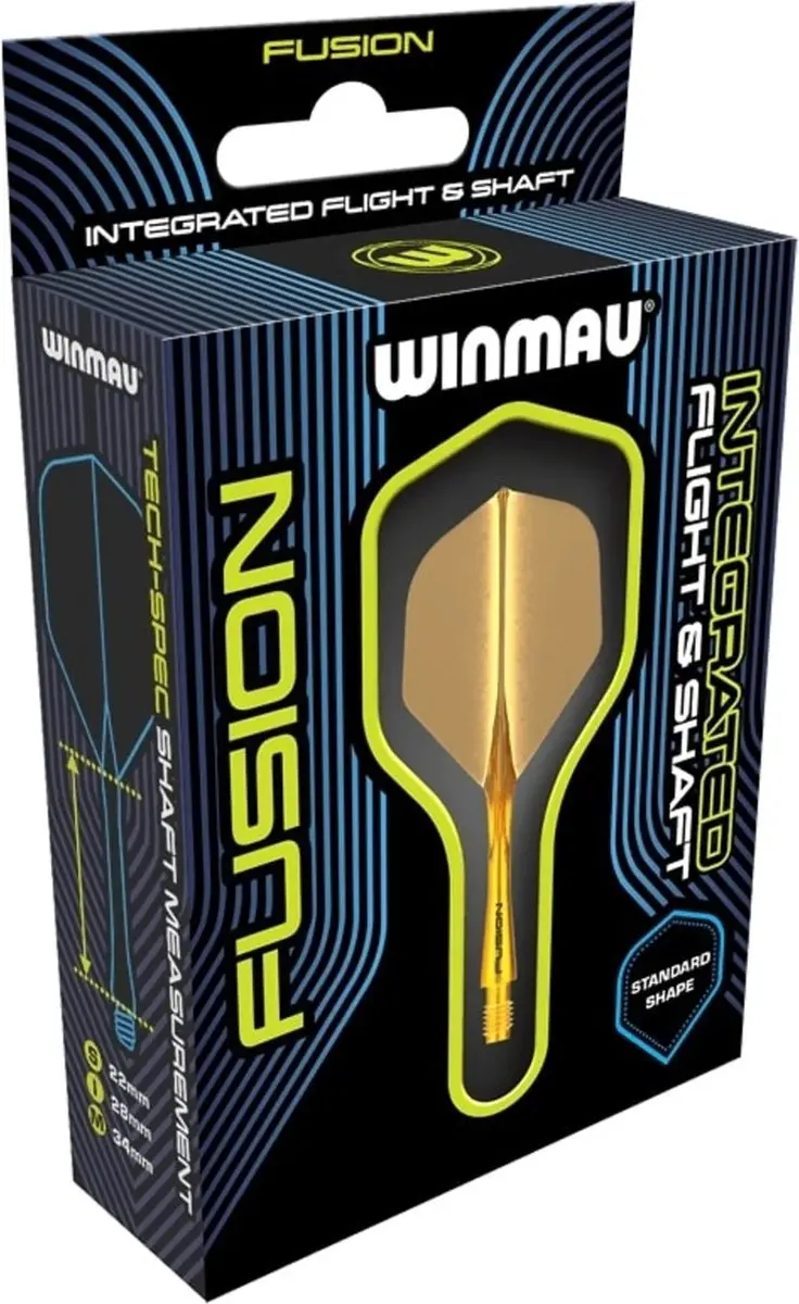Winmau Fusion Neon Orange Dart Flights - 3 Stuks