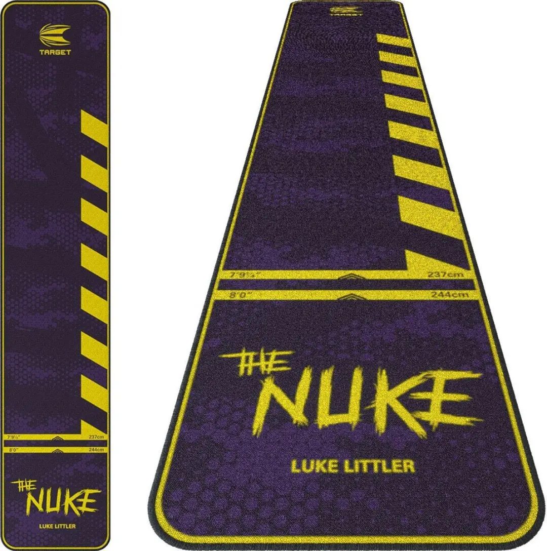 Target Luke Littler The Nuke Dartmat 60cm