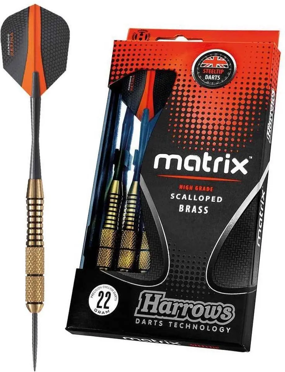 Harrows Matrix 26GK - Transparant - 3 Stuks