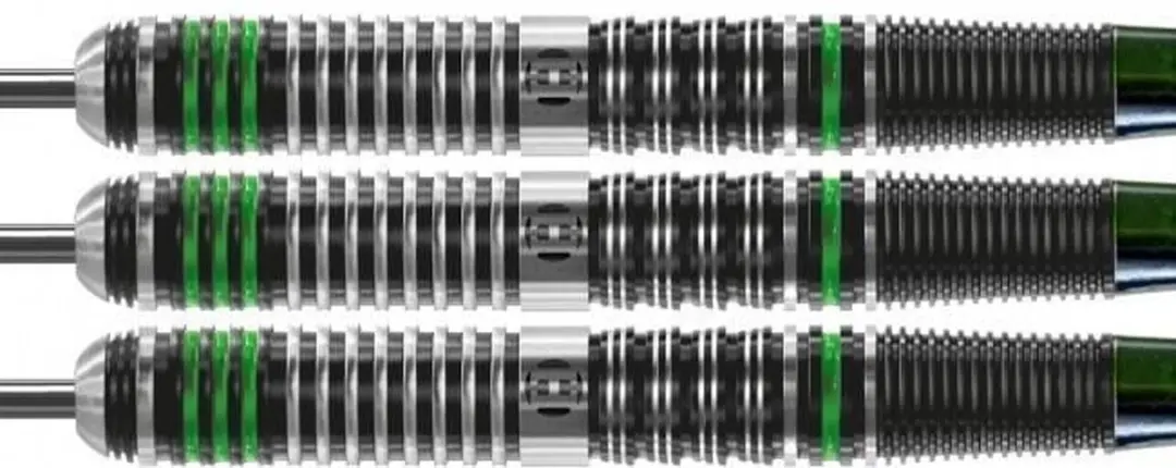 Harrows Veridian SteelTip 21gr - 3 Stuks - Groen