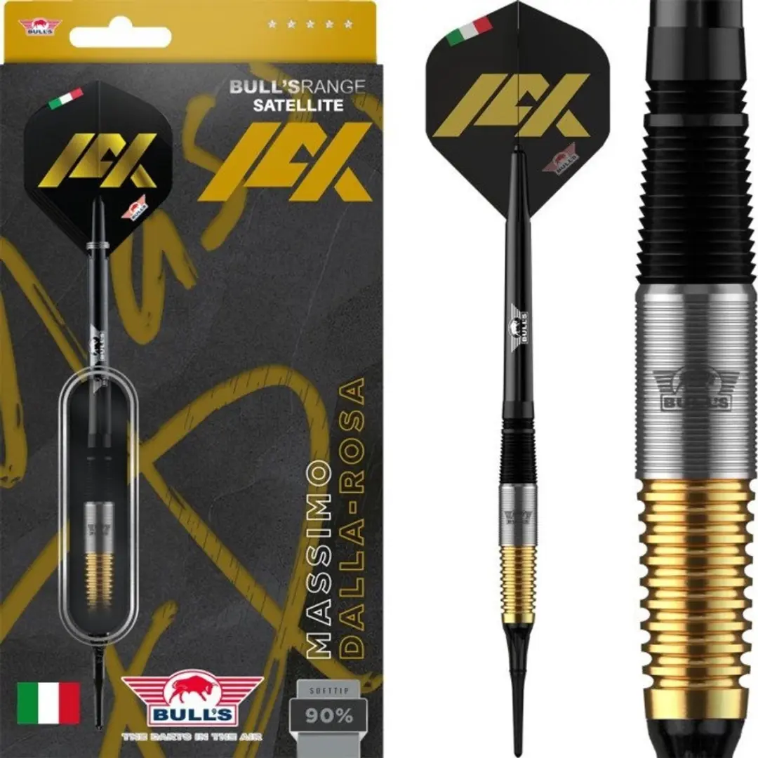 Bull's Massimo Dalla Rosa 90% Soft Tip Darts