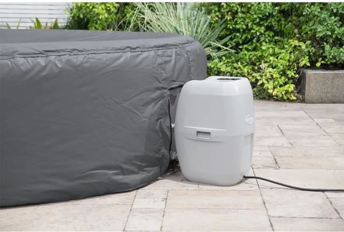 Bestway Lay-Z Spa EnergySense Beschermhoes Ø236cm - Grijs