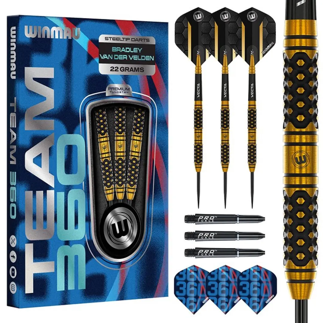 Winmau Team 360 Bradley van der Velden Dartpijlen