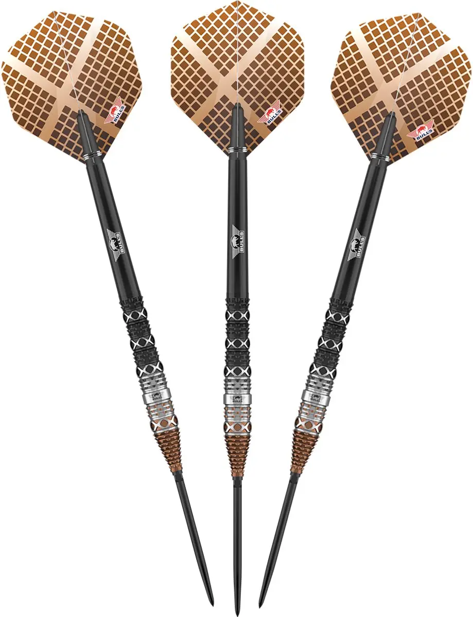 Bull's Max Hopp Convertible Point Dartpijlen 3 Stuks