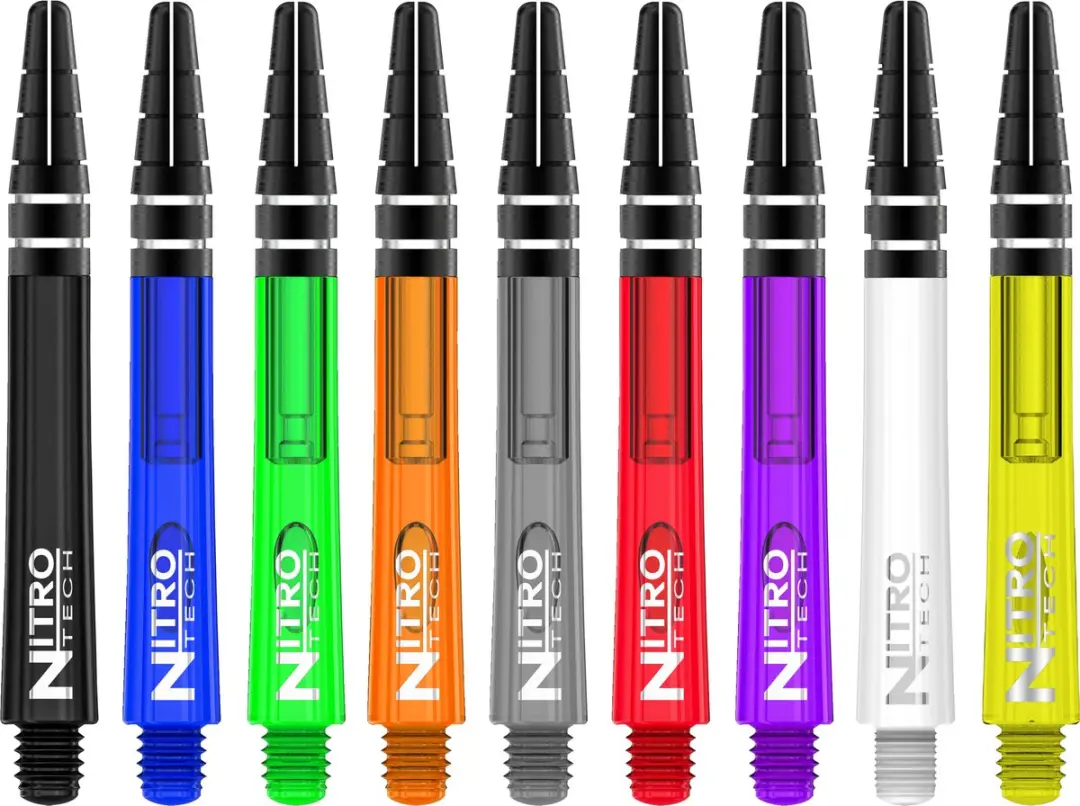 Red Dragon Nitrotech Red TC443 Dart Shafts - 3 Stuks