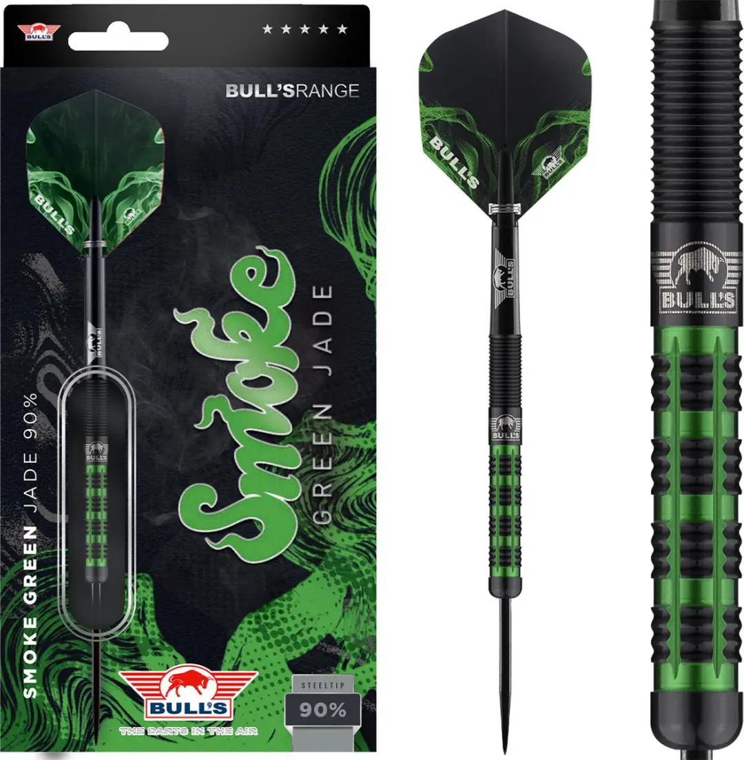 Bull's Smoke Green Dartpijlen 23g - 3 Stuks