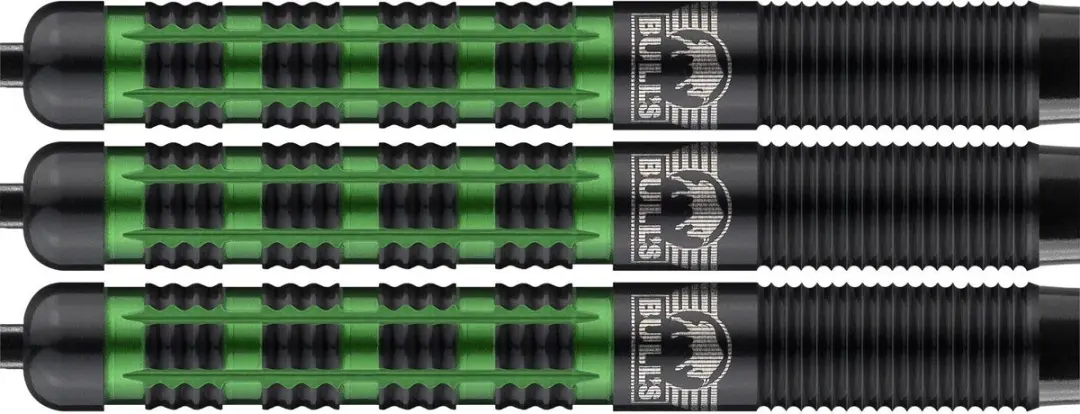 Bull's Smoke Green Dartpijlen 23g - 3 Stuks