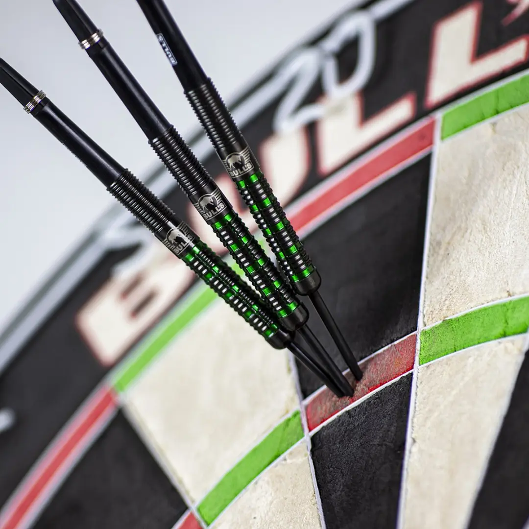Bull's Smoke Green Dartpijlen 23g