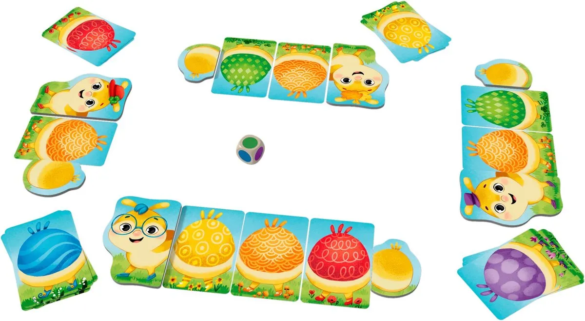 Haba Regenboogrups & Hoera het regent confetti - 2 Spellen - Goud