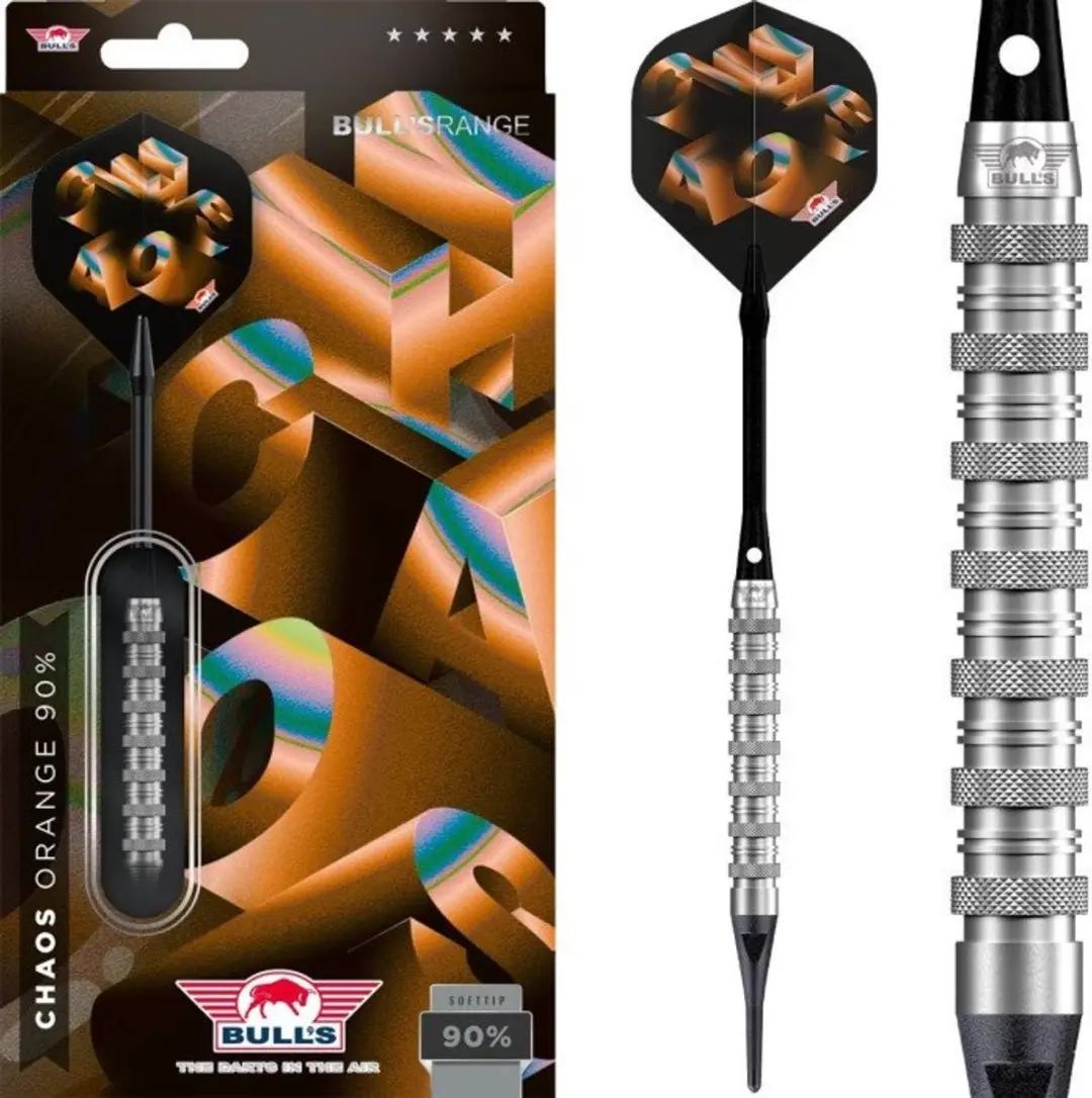 Bull's Chaos Orange 90% Darts