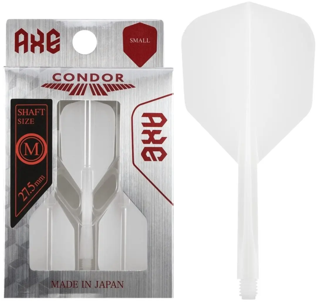 Condor Axe Flight System CN0001040 - Wit - 3 Stuks