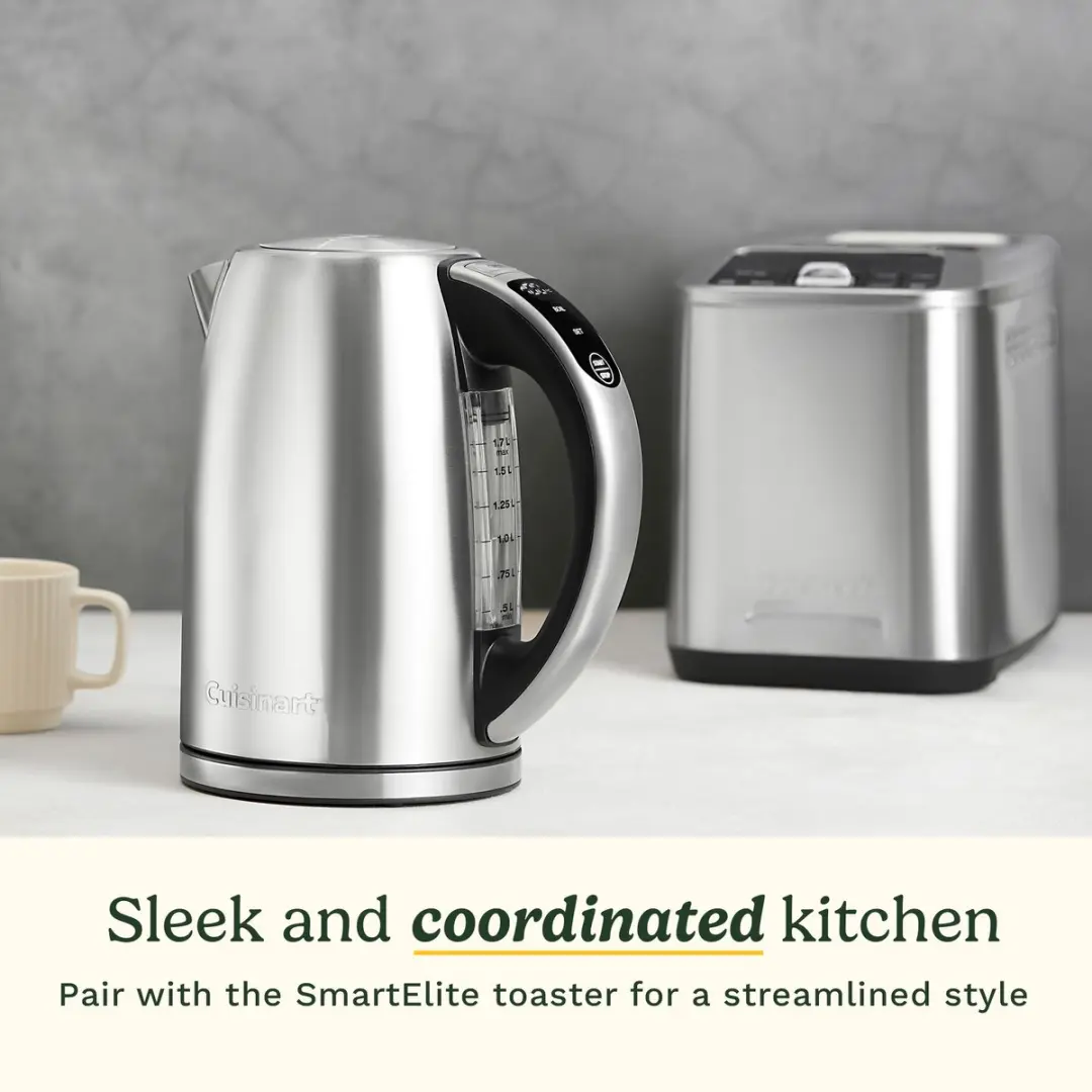 Cuisinart SmartElite Temp Control 1,7L Waterkoker - Grijs