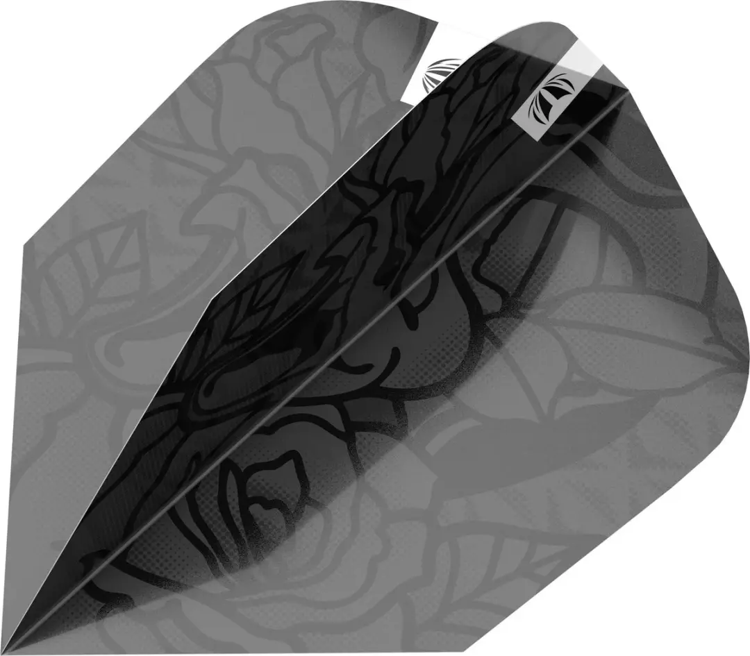 Target Nathan Aspinall 337320 Dart Flights - 3 Stuks - Rood/Wit/Zwart
