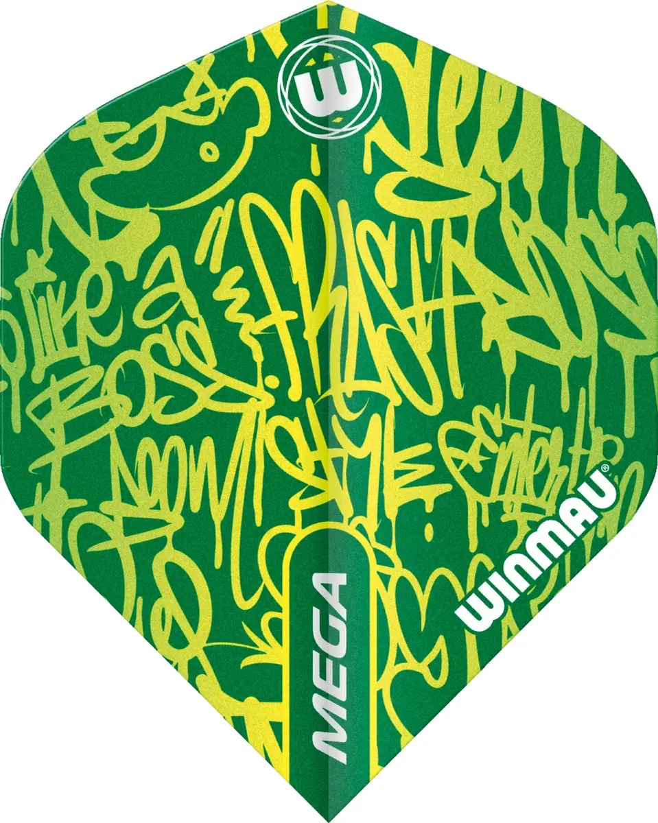 Winmau Mega Standard Flight Collection 8144 Dart Flights - 3 Stuks - Multi