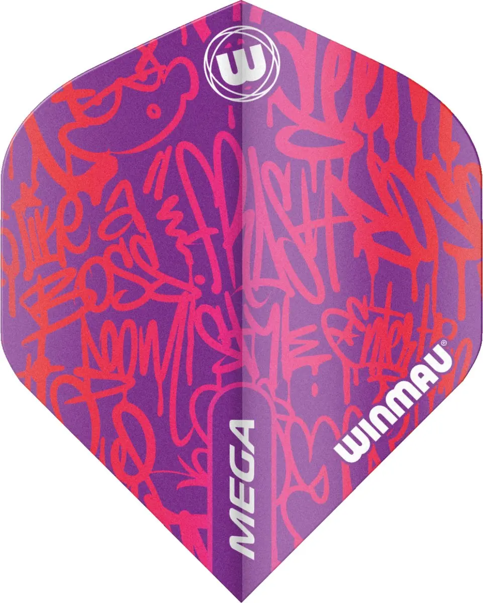Winmau Mega Standard Flight Collection 8144 Dart Flights - 3 Stuks - Multi