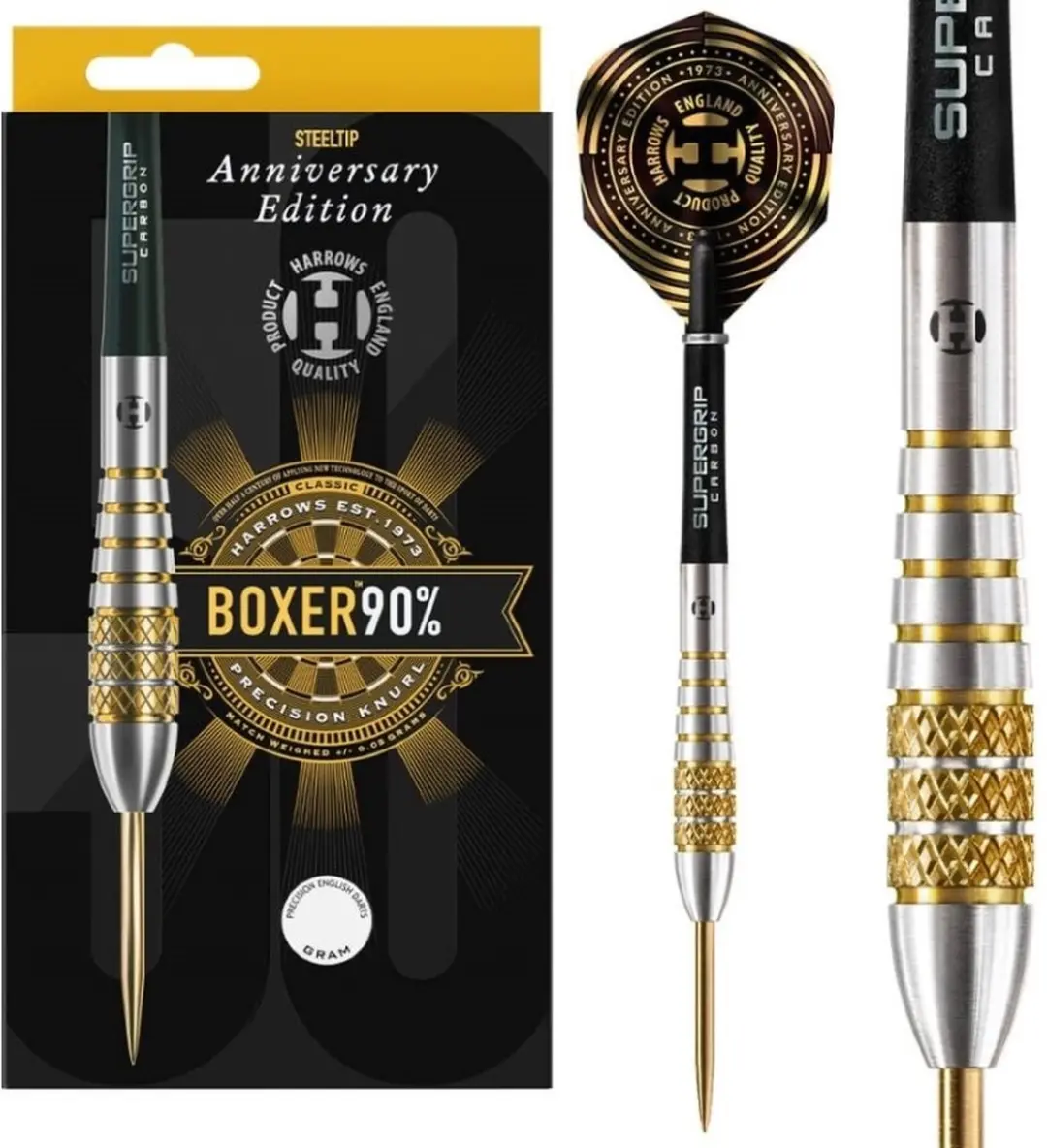 Harrows Boxer Bomb 90% Tungsten Darts 24g