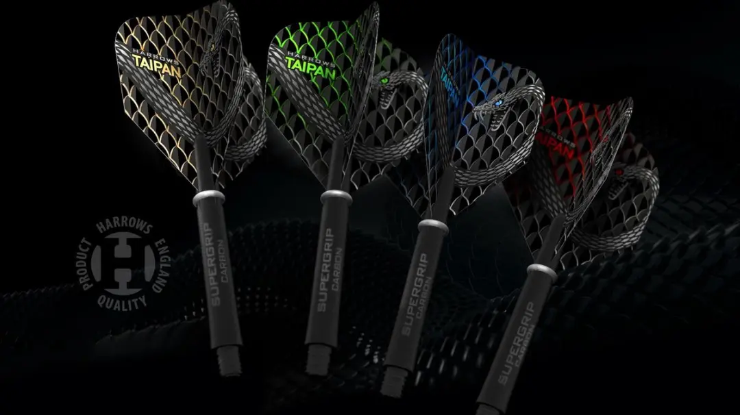 Harrows Taipan Dartflights FB2301 - Aqua - 3 Stuks