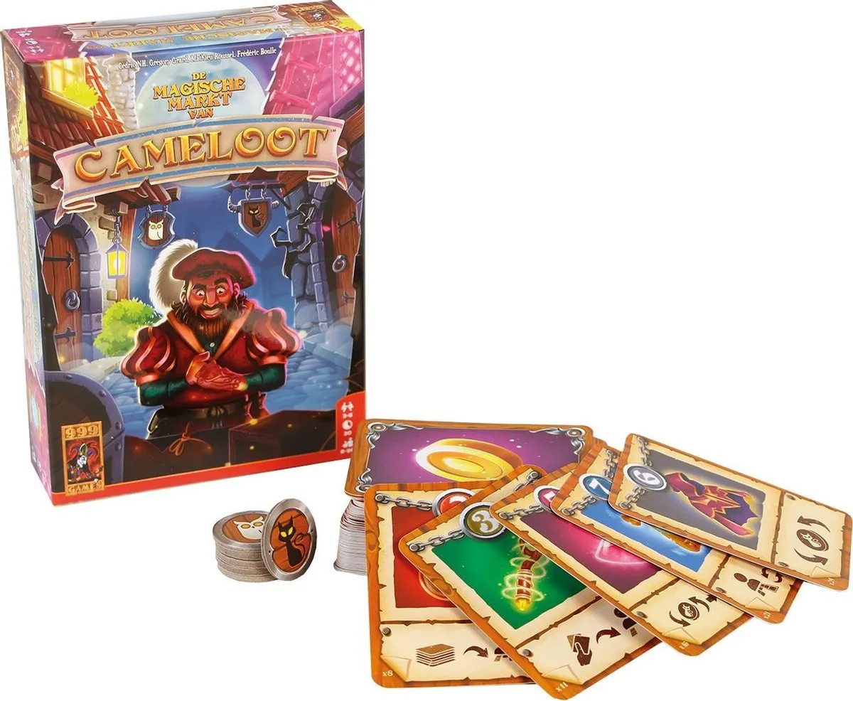 999 Games De Magische Markt van Cameloot Kaartspel - 3-6 Spelers