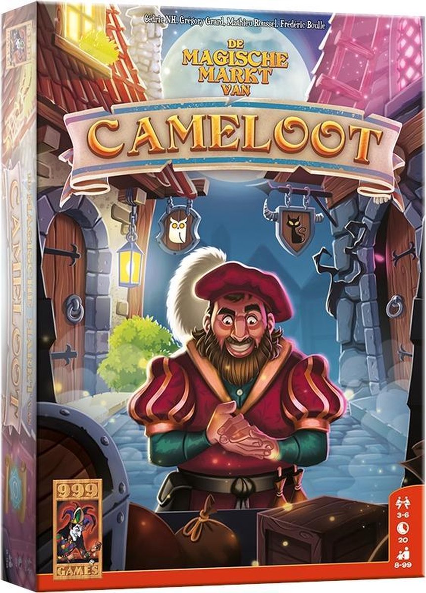 999 Games - De Magische Markt van Cameloot - Kaartspel - Semi-coöperatief