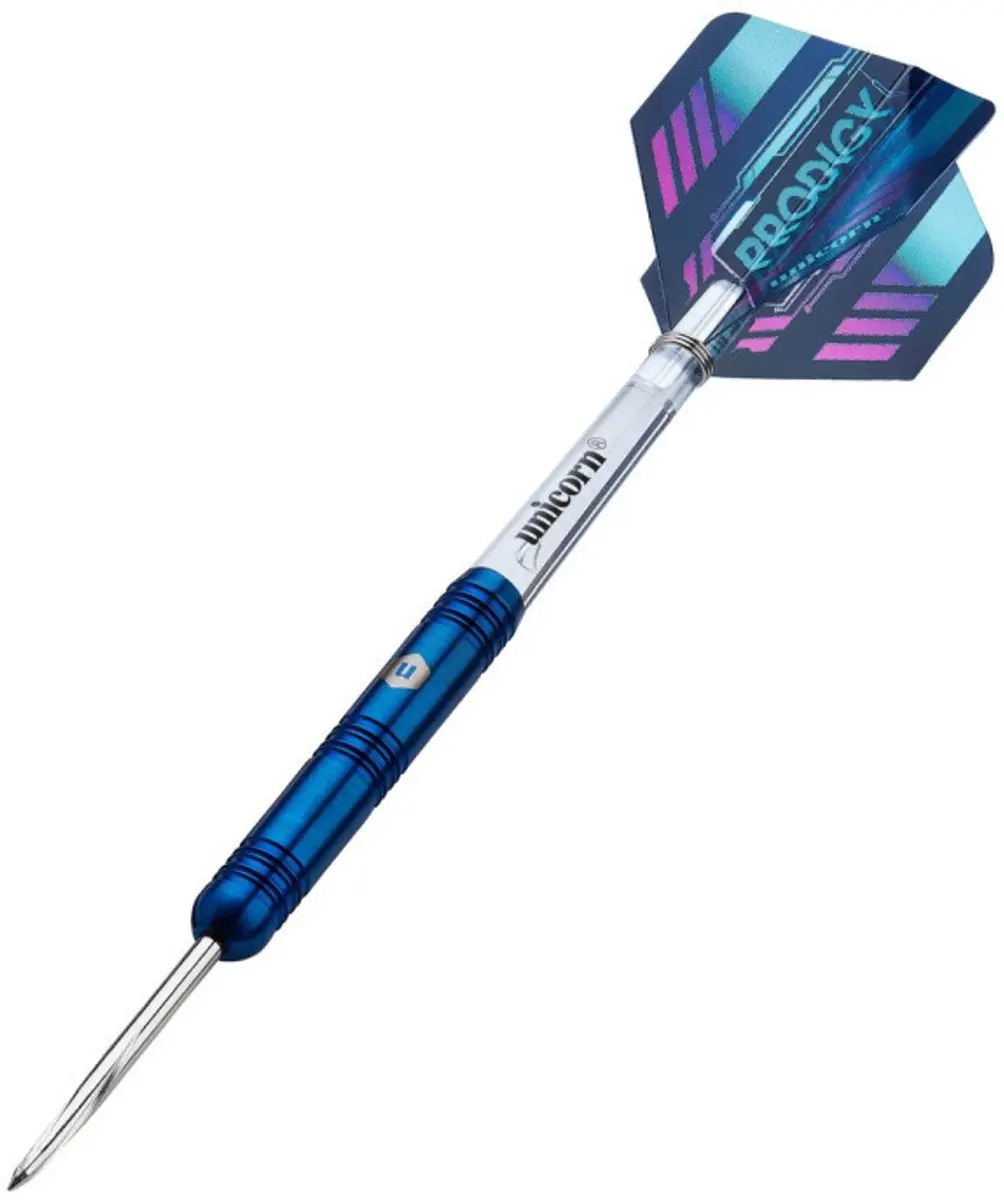 Unicorn Prodigy S1 Dartpijlen 95% - 3 Stuks - Blauw