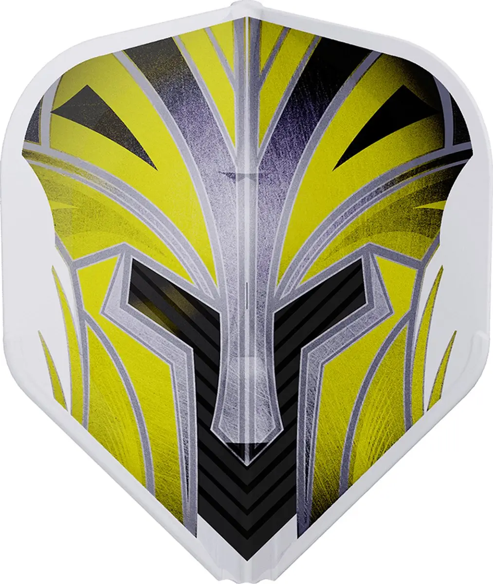 L-Style EZ L1 Prime Series Dart Flights FL1033 - 3 Stuks - Geel/Transparant/Zwart