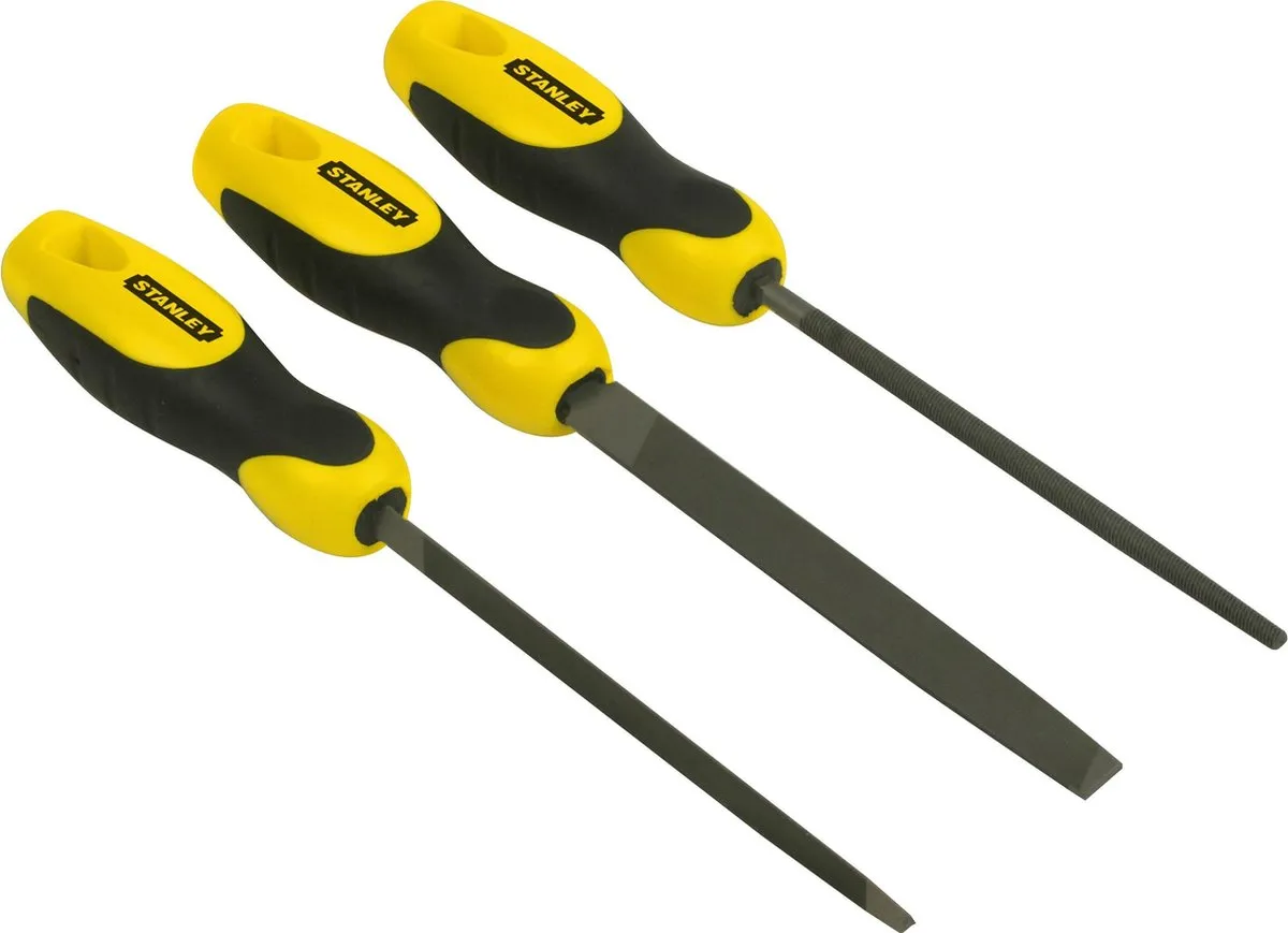 Stanley 3-delige Vijlenset Bastaard 150mm