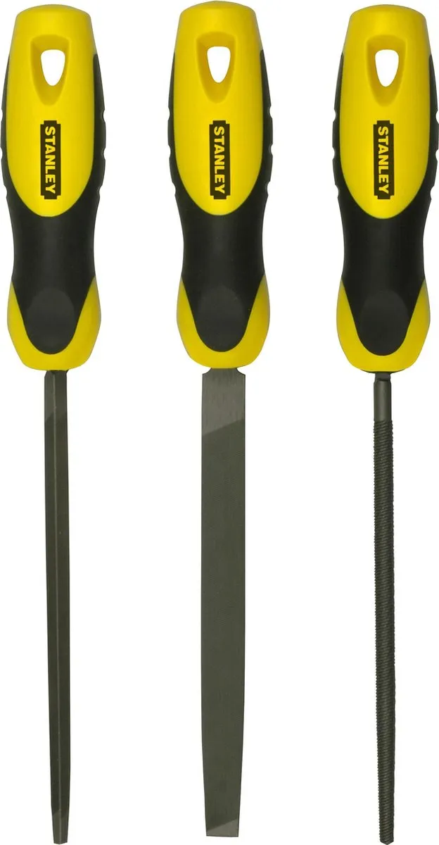 Stanley 3-delige Vijlenset Bastaard 150mm - 0-22-445