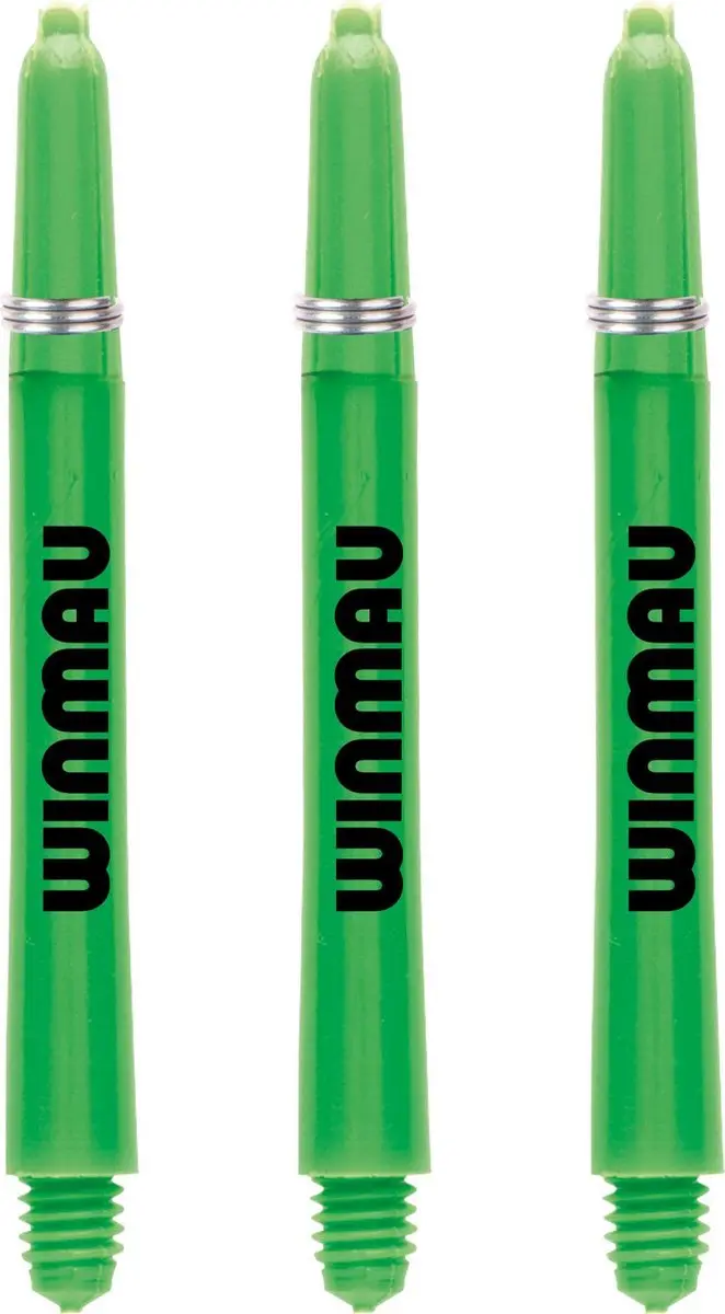 Winmau Dart Shafts Nylon Signature Groen Medium