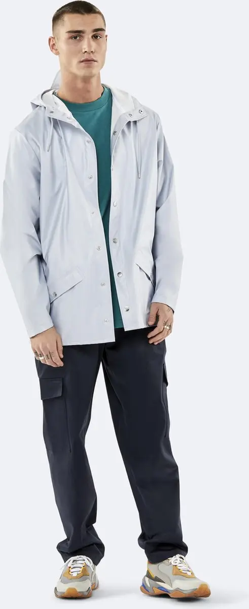 Rains Jacket 1201 Jas - Metallic Ice Grey
