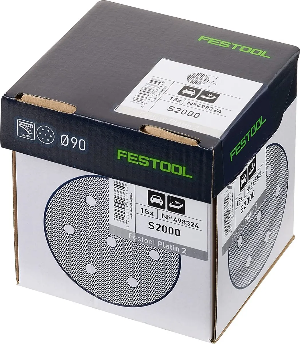 Festool STF D90/0 S2000 PL2/15 Slijpschijven - 1 Stuk
