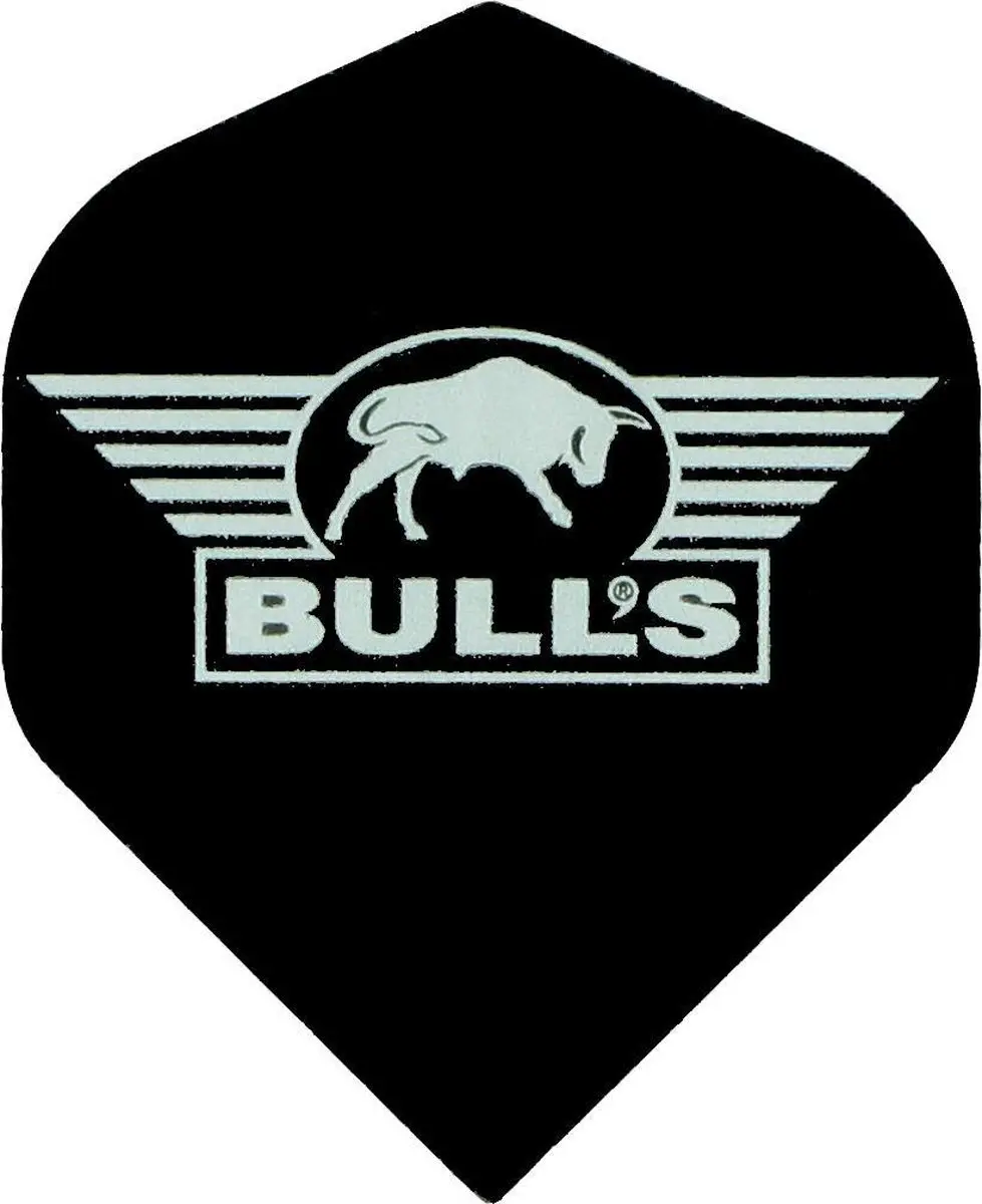 Bull's Powerflite Logo Silver Dart Flights