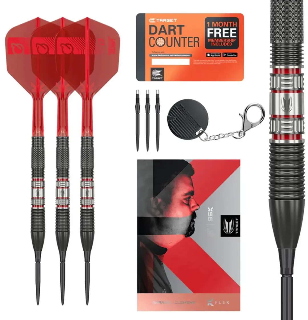 Target Gabriel Clemens 95K Swiss Point Dartpijlen