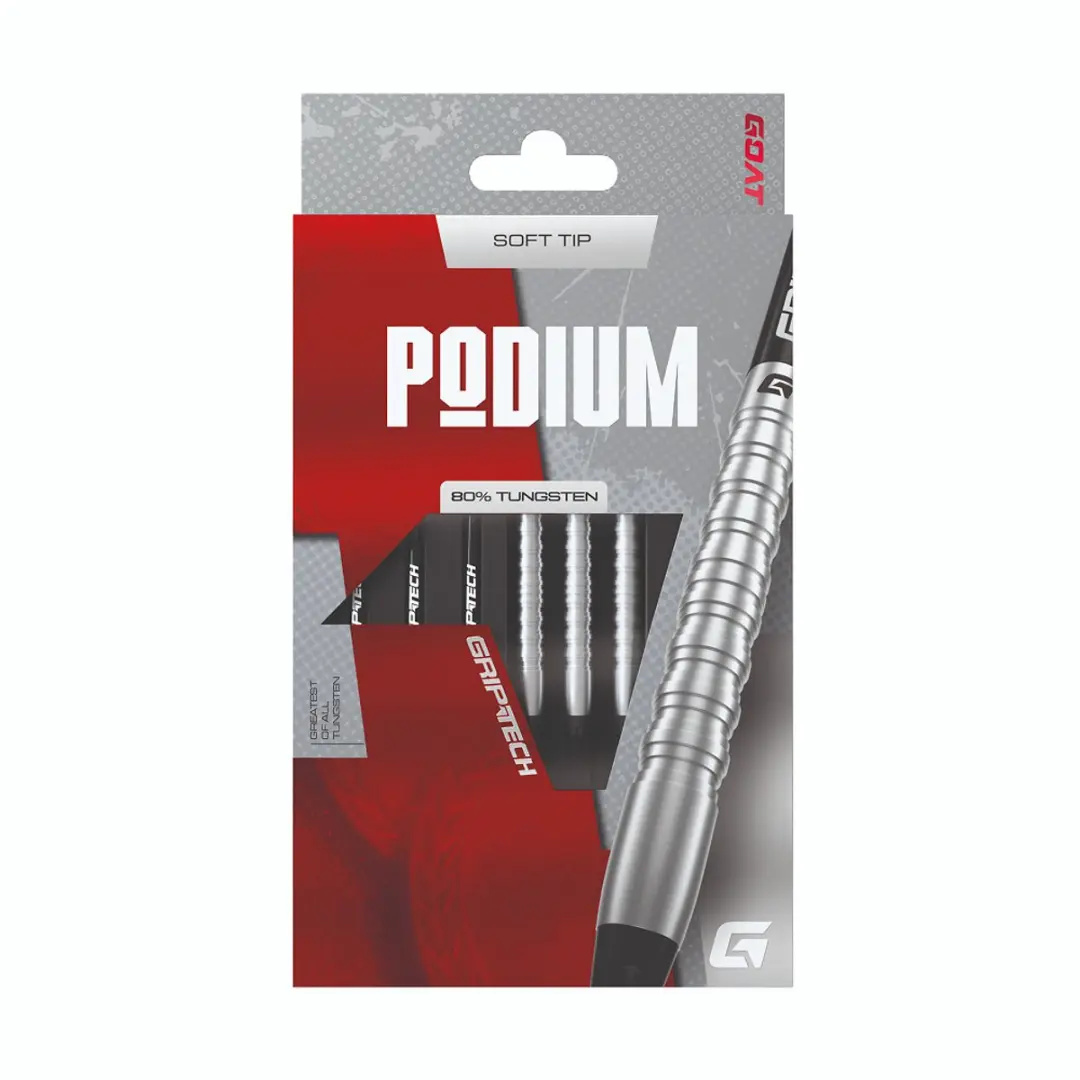 goat Podium Silver 80% Darts - 3 Stuks