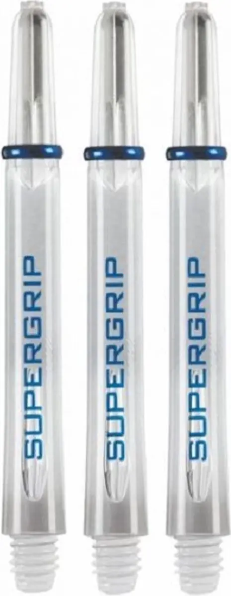 Harrows Supergrip Shafts Ice Clear Medium