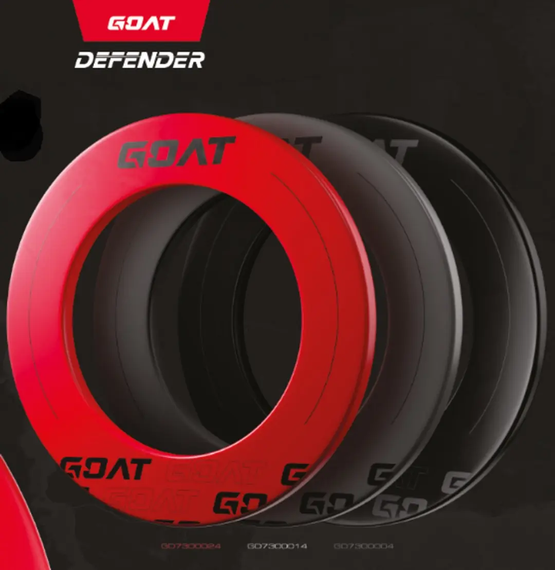 goat Defender 5 Dartbord GD7300024 - Rood/Zwart