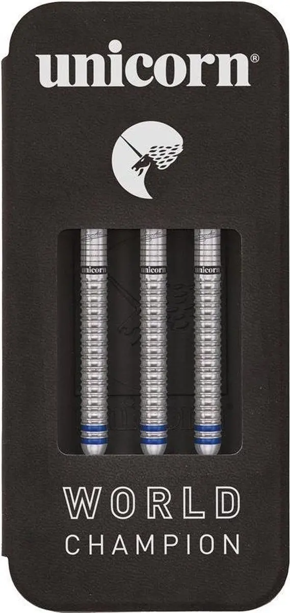 Unicorn Gary Anderson W.C. Phase 3 90% Deluxe Dartpijlen - 3 Stuks - Zilver