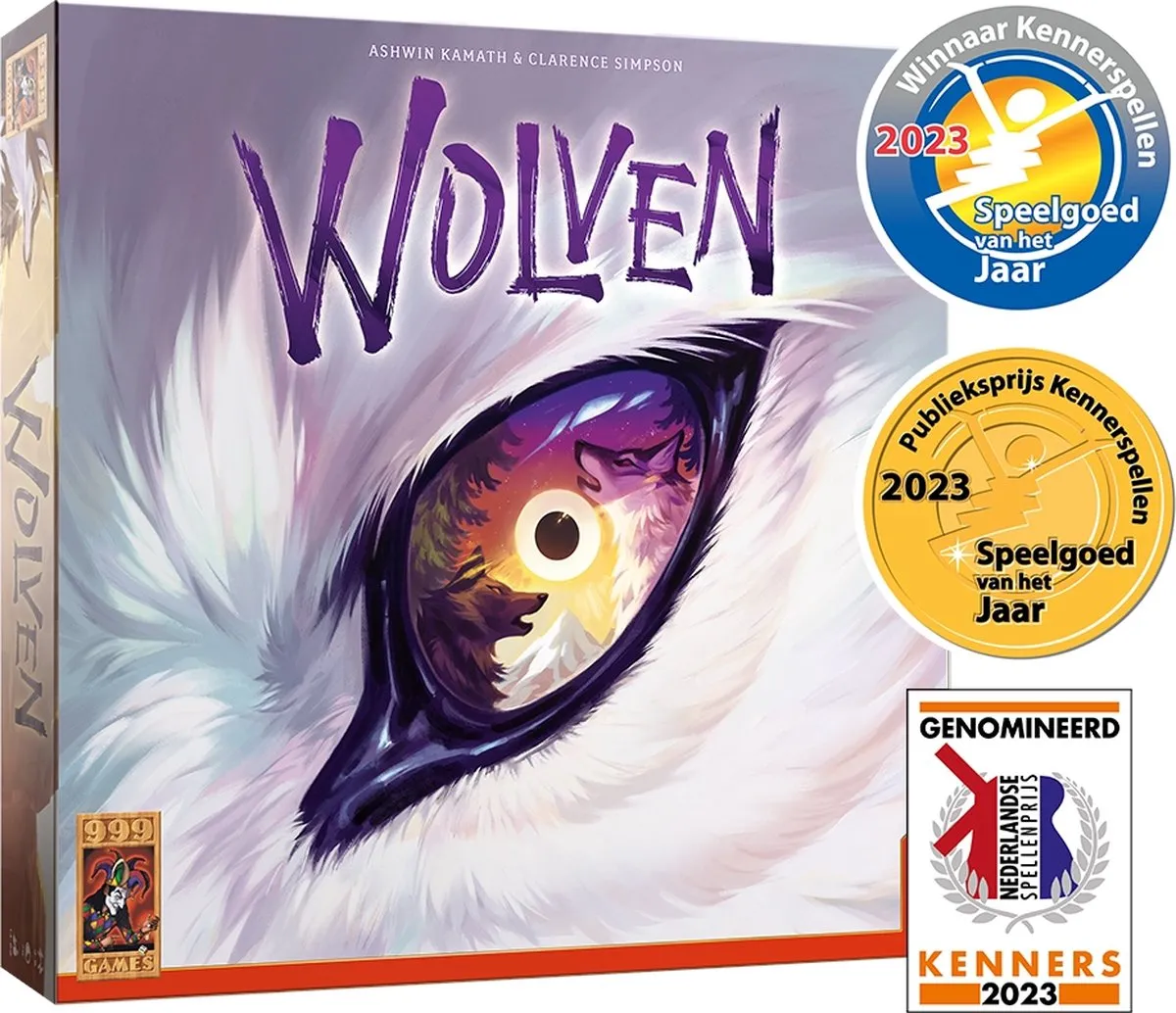 999 Games Wolven Leid Je Eigen Roedel Bordspel - 999-WLV01 - afbeelding 6 van 6