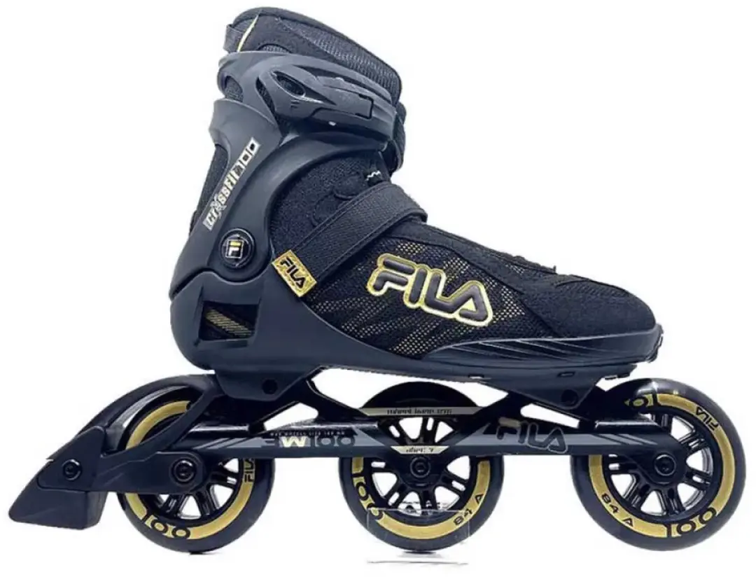 Fila Crossfit 100 '22 Senior Skates 100mm - Maat 44 - Zwart/Goud