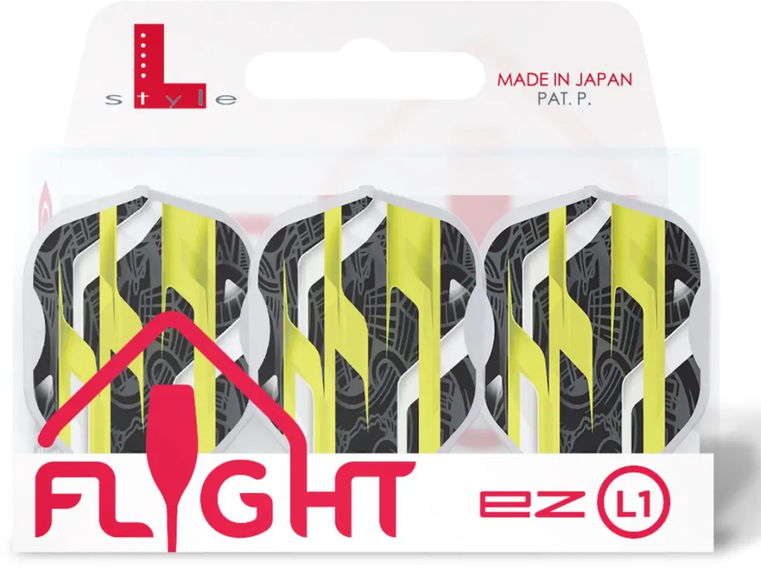 L-Style EZ L1 Mamo Series Dart Flights FL1039 - 3 Stuks