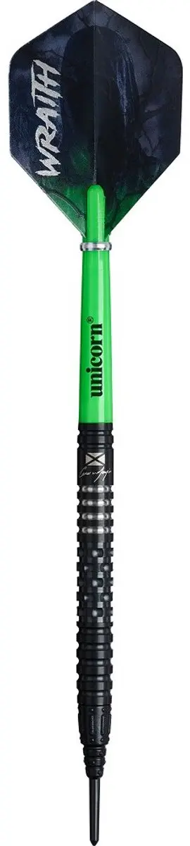 Unicorn Wraith Cameron Menzies 90% Darts - 3 Stuks - Zilver/Zwart