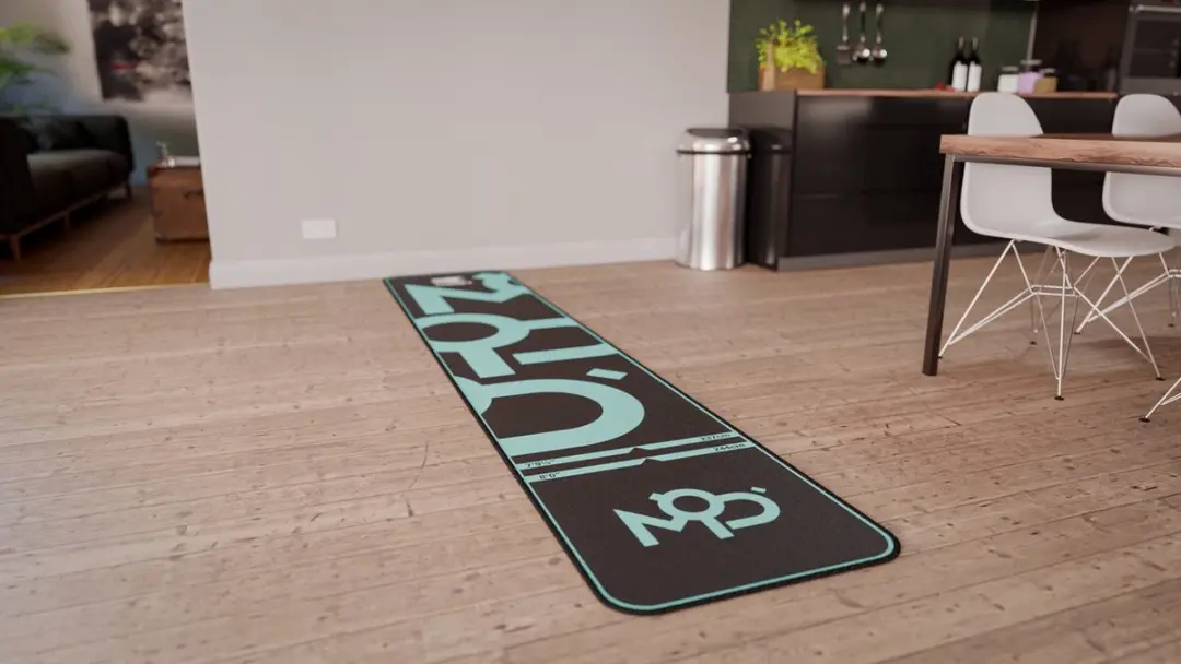 Target MOD Dartmat 440017 - Blauw/Zwart - 3 Stuks