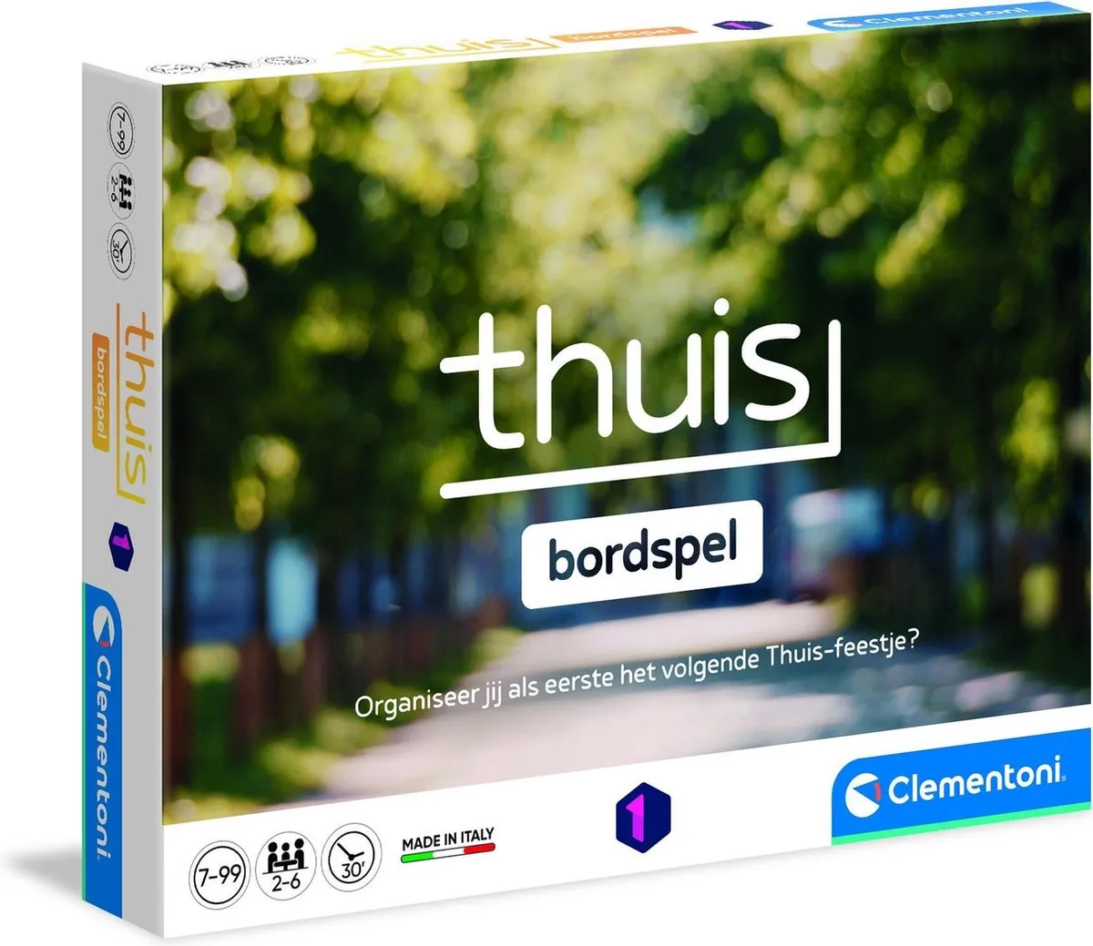 Clementoni Thuis Nieuwe Editie Bordspel